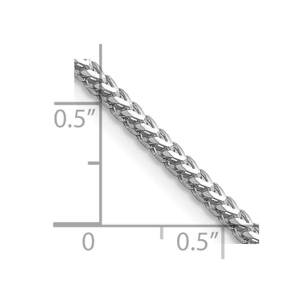14k WG 2mm Franco Chain