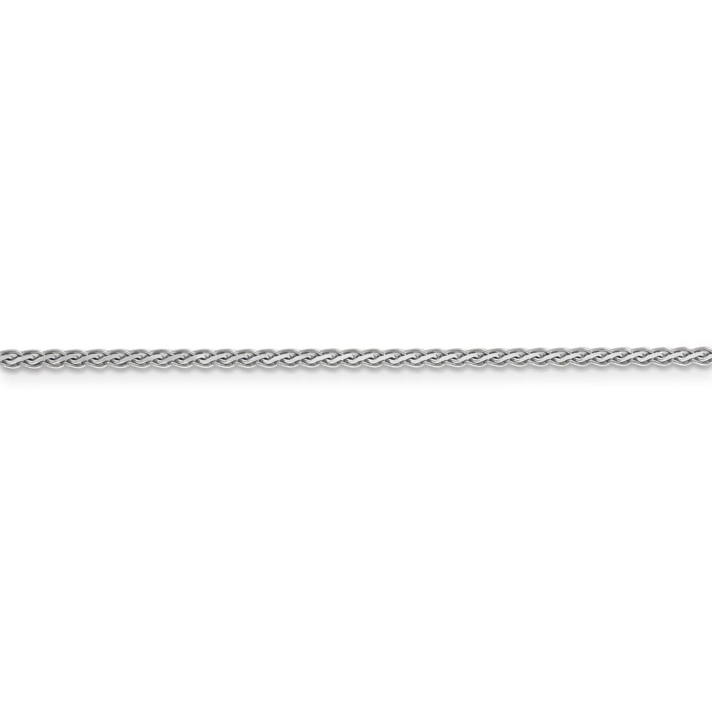 14k WG 1.8mm Flat Wheat Chain