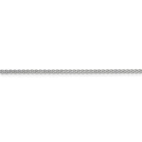 Thumbnail for 14k WG 1.8mm Flat Wheat Chain