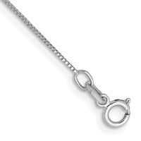 Thumbnail for 14k WG .5mm Box with Lobster Clasp Chain
