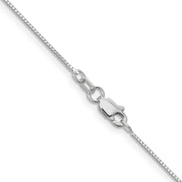 Thumbnail for 14k WG .7mm Box with Spring Ring Clasp Chain