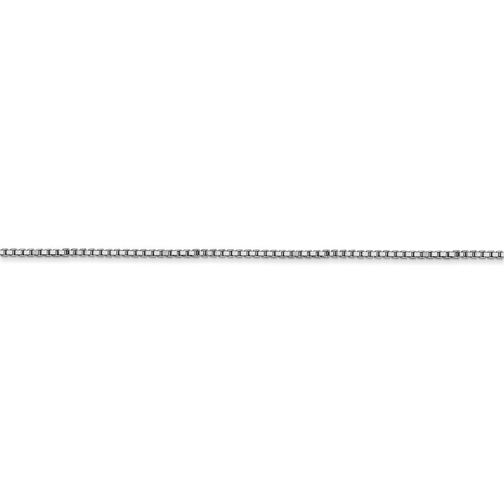 14k WG 1mm Box Chain