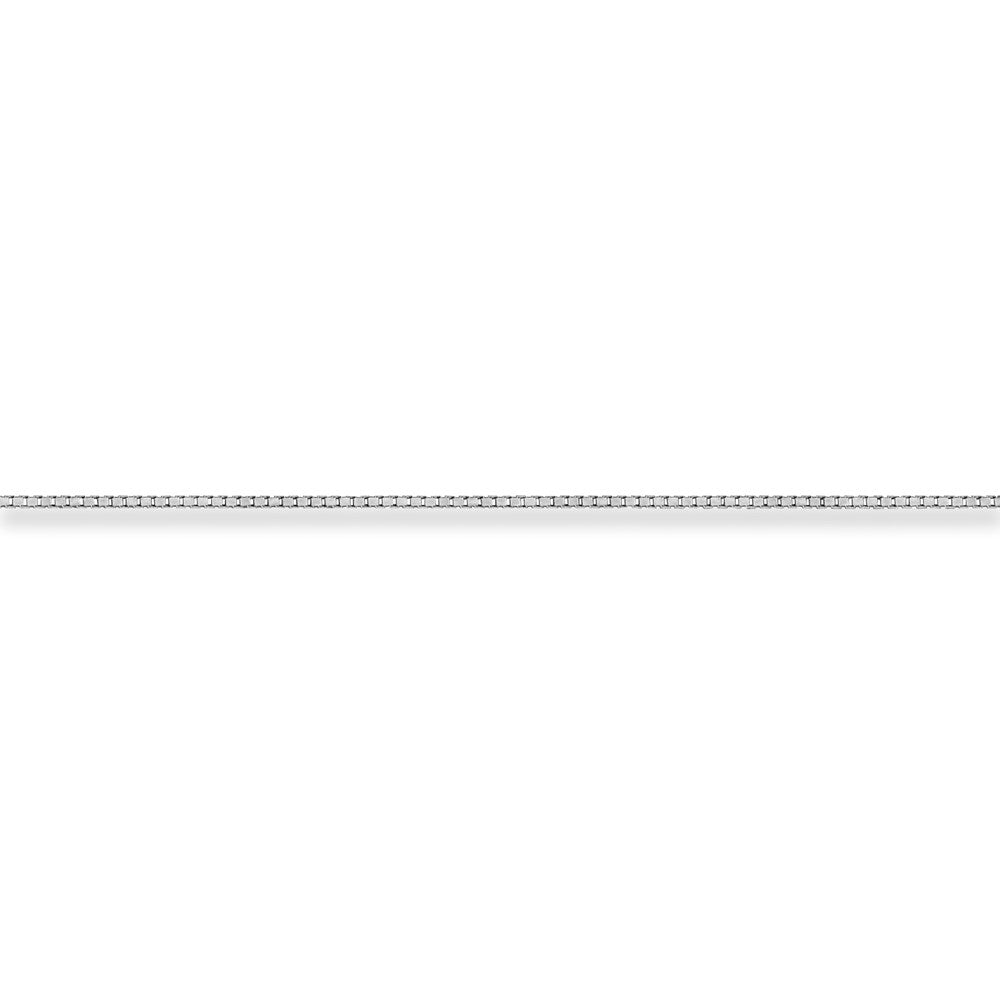 14k WG 1.05mm Box Chain