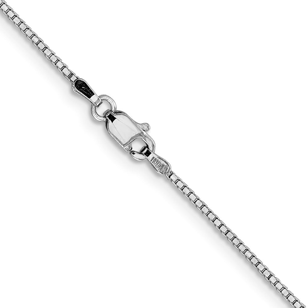 14k WG 1.05mm Box Chain
