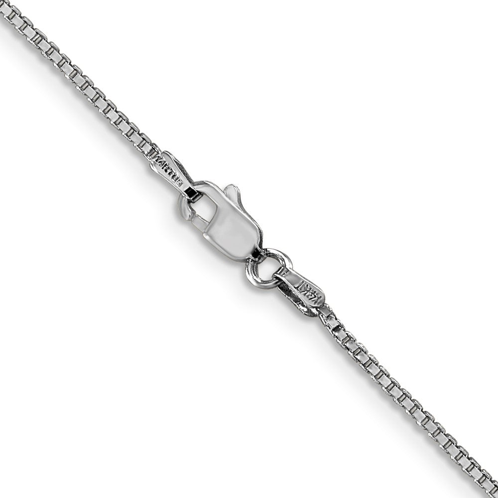 14k WG 1.1mm Box Chain