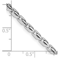 Thumbnail for 14k WG 3mm Fancy Link Chain