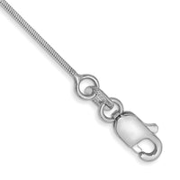 Thumbnail for 14k WG .8mm Octagonal Snake Chain