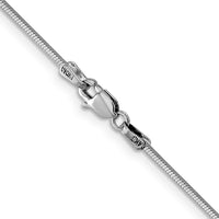 Thumbnail for 14k WG 1.4mm Octagonal Snake Chain
