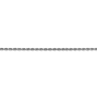 Thumbnail for 14k White Gold 2.00mm Diamond-cut Quadruple Rope Chain