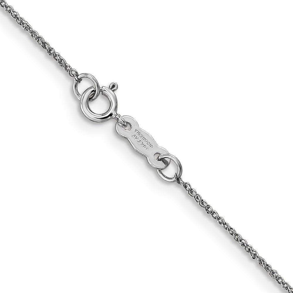 14K White Gold .70mm Ropa Chain