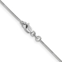 Thumbnail for 14k WG .9mm Round Snake Chain