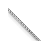 Thumbnail for 14k WG .9mm Round Snake Chain