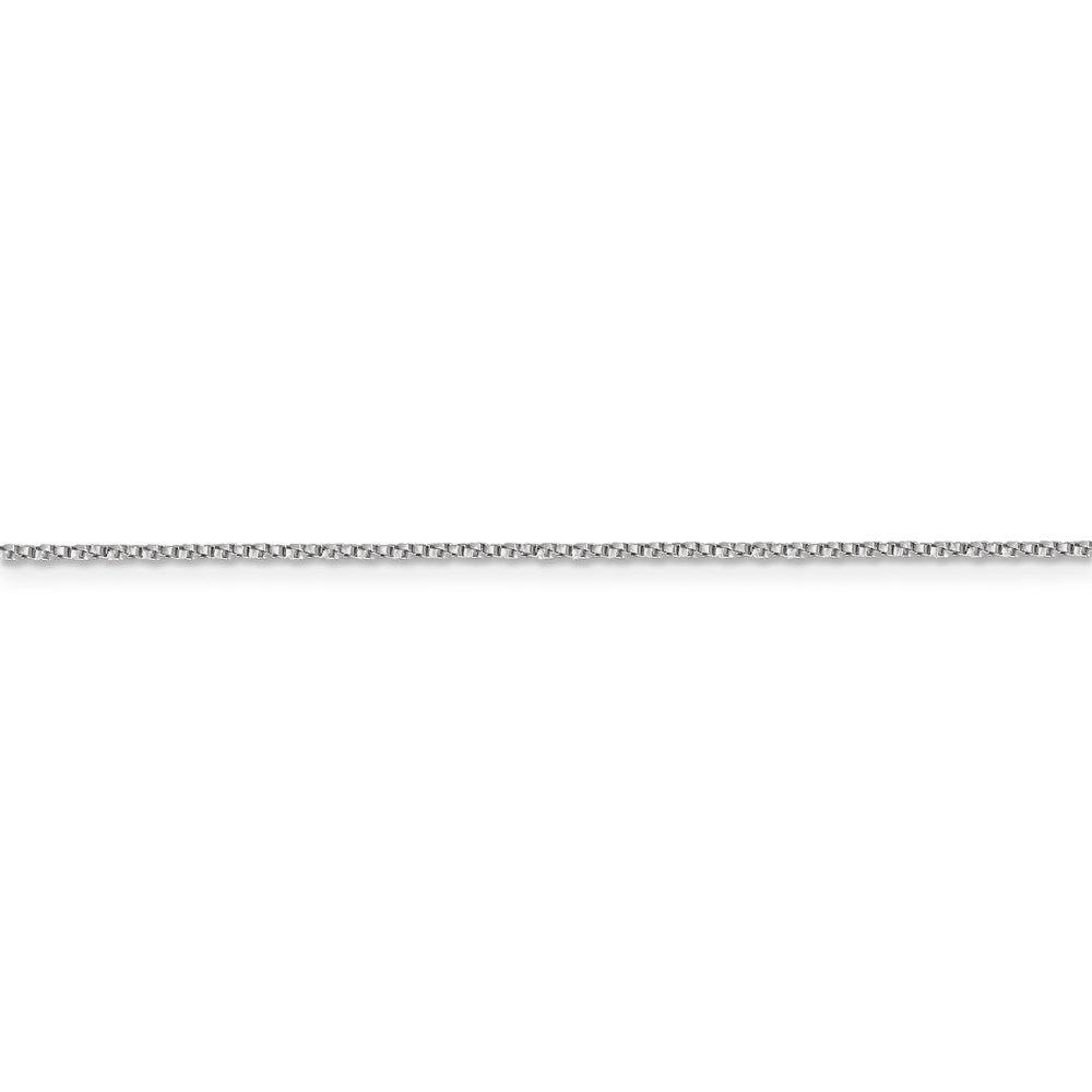 14k WG .95mm Twisted Box Chain