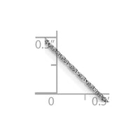 Thumbnail for 14k WG .95mm Twisted Box Chain