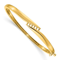 Thumbnail for 14k Hinged Bangle Bracelet Mounting