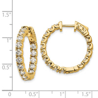 Thumbnail for 14k Round Hoop w/Safety Clasp Earring Mountings