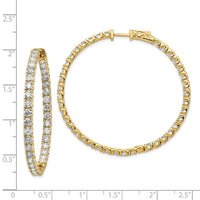 Thumbnail for 14k Round Hoop w/Safety Clasp Earring Mountings