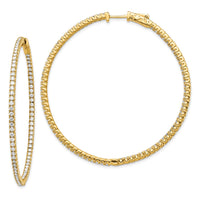 Thumbnail for 14k Round Hoop w/Safety Clasp Earring Mountings
