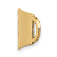 Thumbnail for 14k Red Enamel Medical Jewelry ID Plate