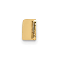 Thumbnail for 14K Epoxy Enameled Medical ID Ctr Plate # 818