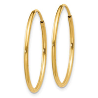 Thumbnail for 14k 1.25mm Endless Hoop Earring