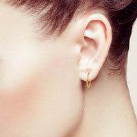Thumbnail for 14k 1.25mm Endless Hoop Earring