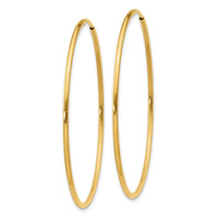 Thumbnail for 14k 1.25mm Endless Hoop Earring