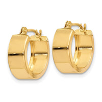 Thumbnail for 14k Polished Hoop Earrings