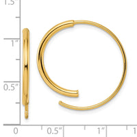 Thumbnail for 14k Polished Threader Earrings