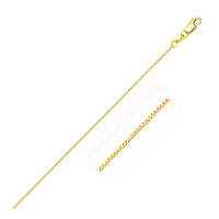 Thumbnail for 14k Yellow Gold Classic Box Chain 0.6mm Chains Angelucci Jewelry   