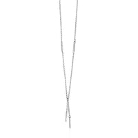 Thumbnail for Lariat Necklace with Polished Bars in Sterling Silver Necklaces Angelucci Jewelry   
