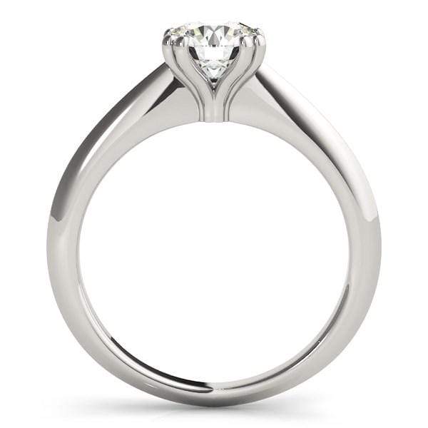 8 Prong Solitaire Engagement Ring, Double Prong Set, 14-Karat, 1 cttw Round-cut Rings Angelucci Jewelry   