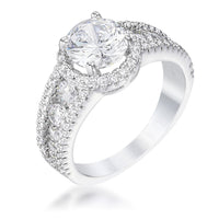 Thumbnail for CZ Solitaire Ring, The Naples Solitaire Engagement Ring Rings JGI   