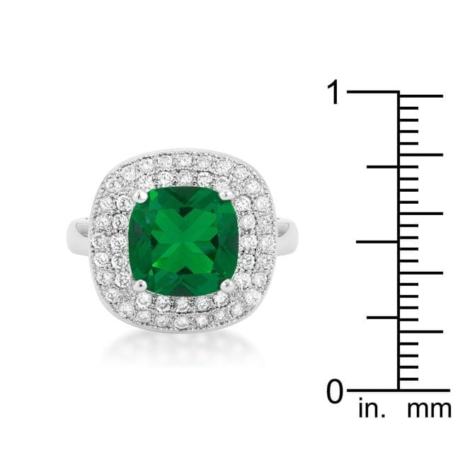 Green Bridal Cocktail Ring Rings JGI   