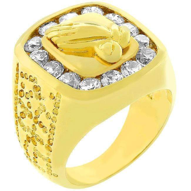 Praying Hands Fashion Ring Rings JGI   