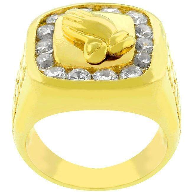 Praying Hands Fashion Ring Rings JGI   