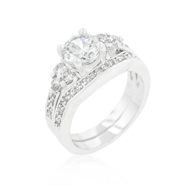 CZ Solitaire Ring, The Palermo CZ Solitaire Engagement Ring Rings JGI